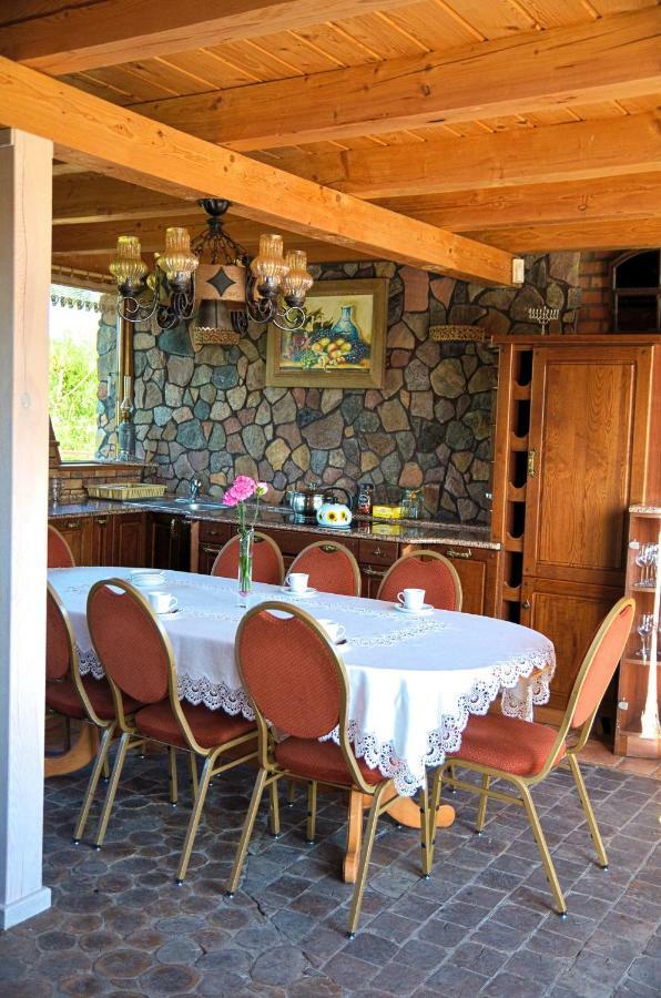 Dom Na Wodzie Mazury Villa Dzwierzuty Buitenkant foto